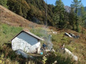 GUSHAINI TO SHILT HUT